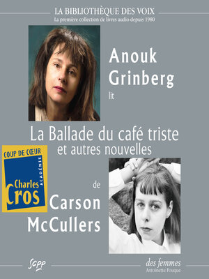 cover image of La Ballade du café triste